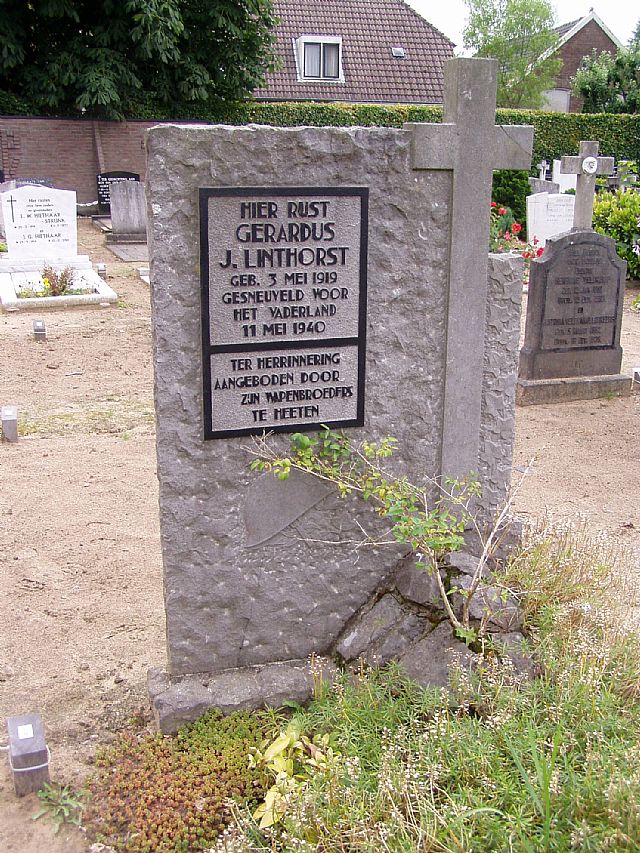 Afbeelding van graf of monument van Gerardus Johannes Linthorst