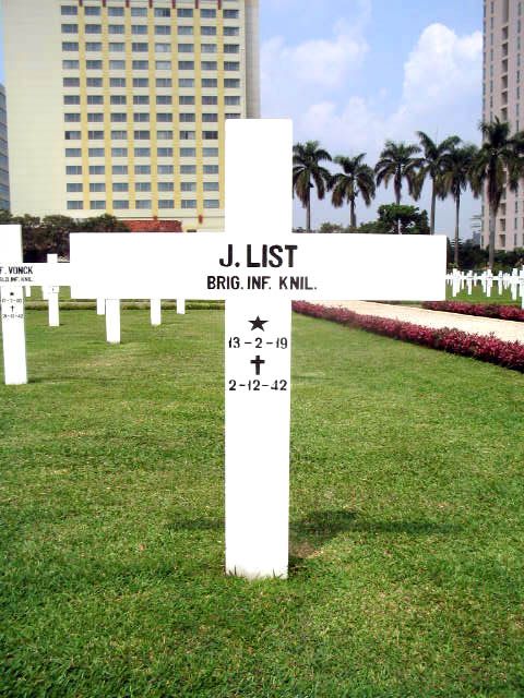 Afbeelding van graf of monument van Jan List