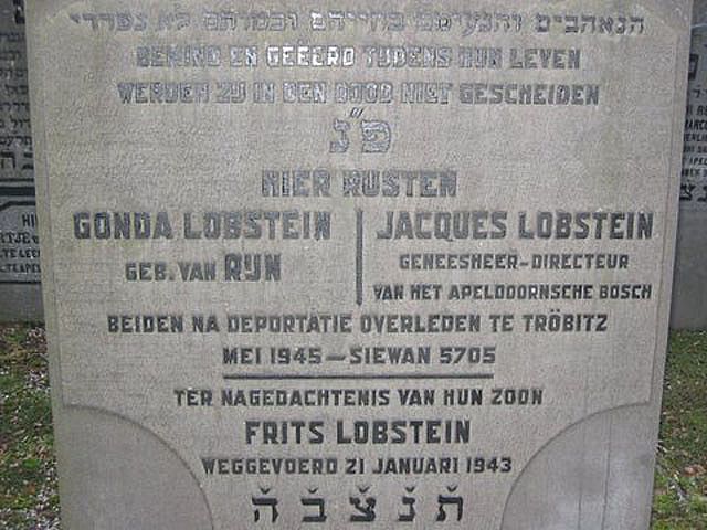 Afbeelding van graf of monument van Jacques Lobstein