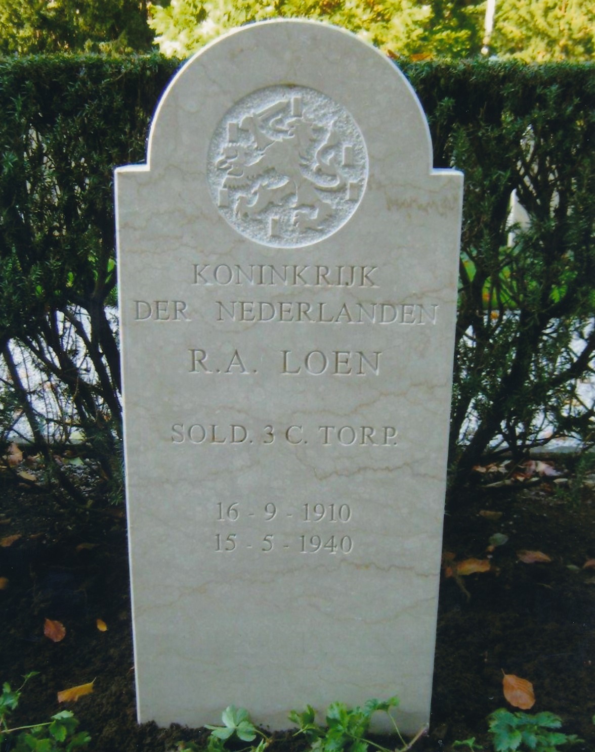 Afbeelding van graf of monument van Richard Arthur Loen