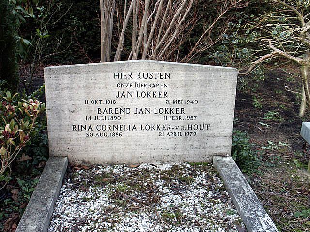 Afbeelding van graf of monument van Jan Lokker