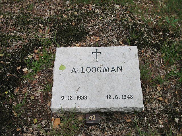 Afbeelding van graf of monument van Alphonsus Loogman