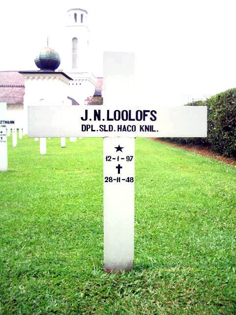 Afbeelding van graf of monument van Johan Nicolaas Loolofs