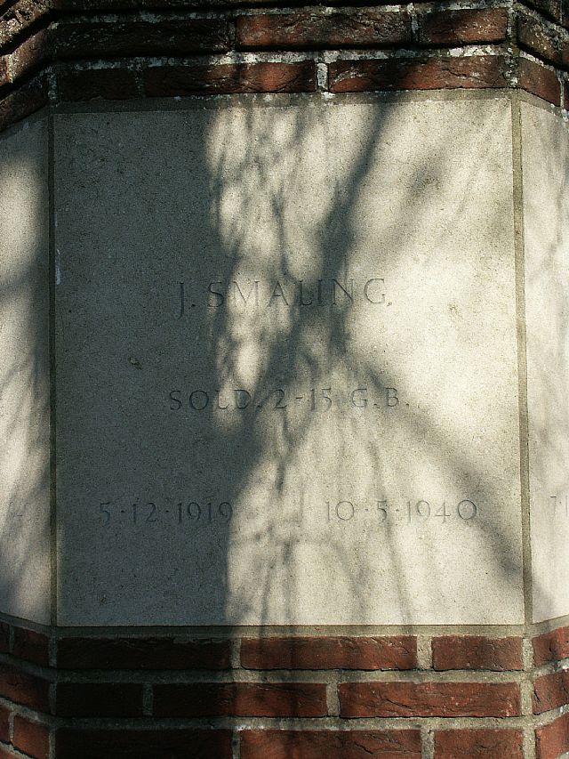 Afbeelding van graf of monument van Jan Smaling