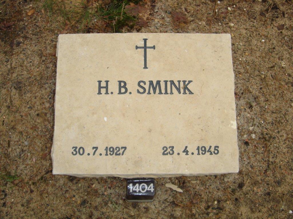 Afbeelding van graf of monument van Hendrik Bernard Smink
