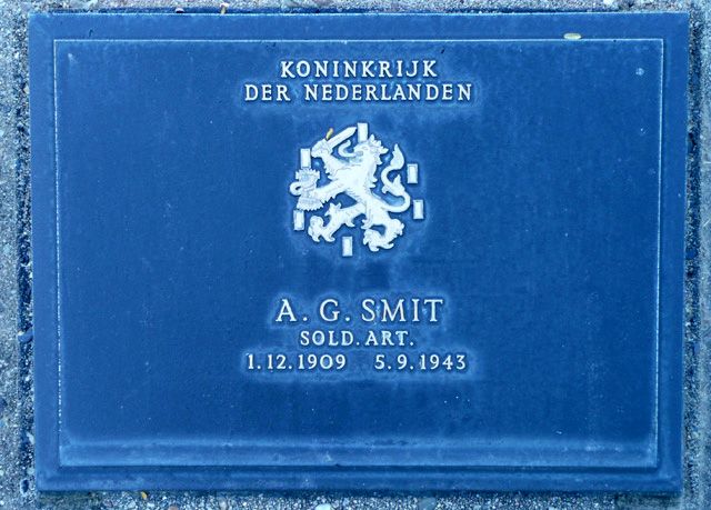 Afbeelding van graf of monument van Anton Gerrit Smit