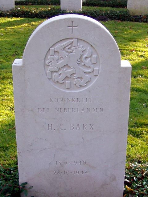 Afbeelding van graf of monument van Hubertus Cornelis Bakx
