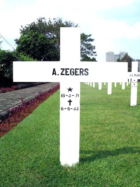 Afbeelding van graf of monument van Anthonius Zegers