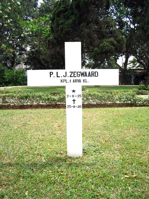 Afbeelding van graf of monument van Petrus Leonardus Joseph Zegwaard