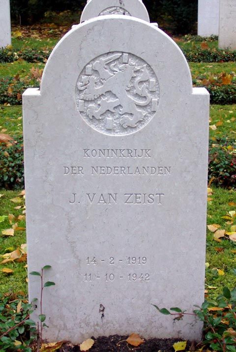 Afbeelding van graf of monument van Jan van Zeist