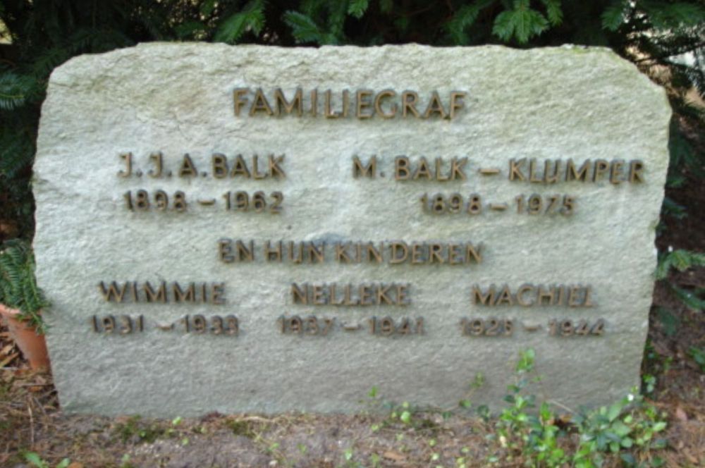 Afbeelding van graf of monument van Machiel Balk