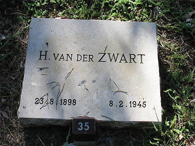 Afbeelding van graf of monument van Hendrik van der Zwart