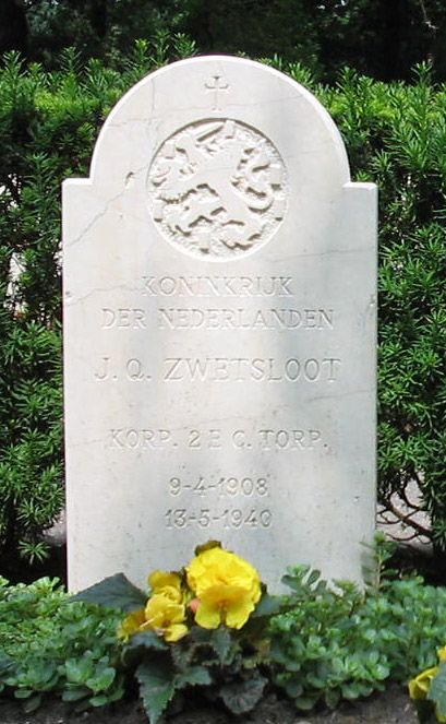 Afbeelding van graf of monument van Jacobus Quirinus Zwetsloot