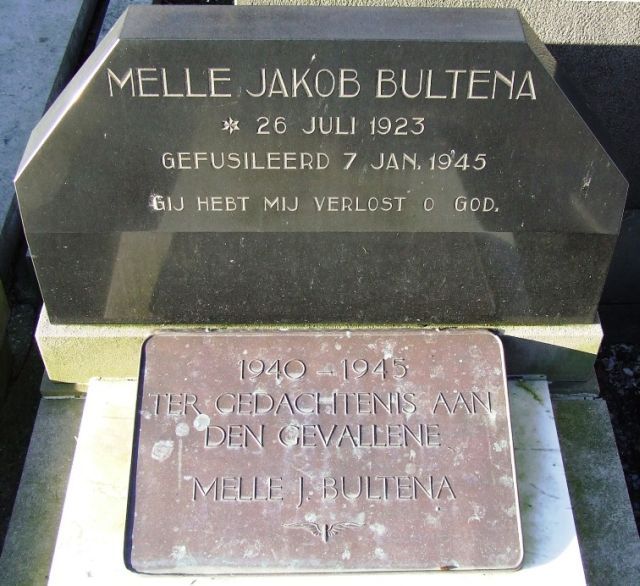 Afbeelding van graf of monument van Melle Jakob Bultena