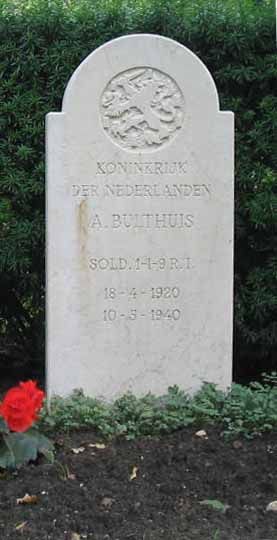 Afbeelding van graf of monument van Aeilko Bulthuis