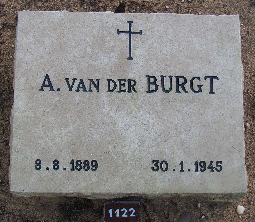 Afbeelding van graf of monument van Antonius van der Burgt
