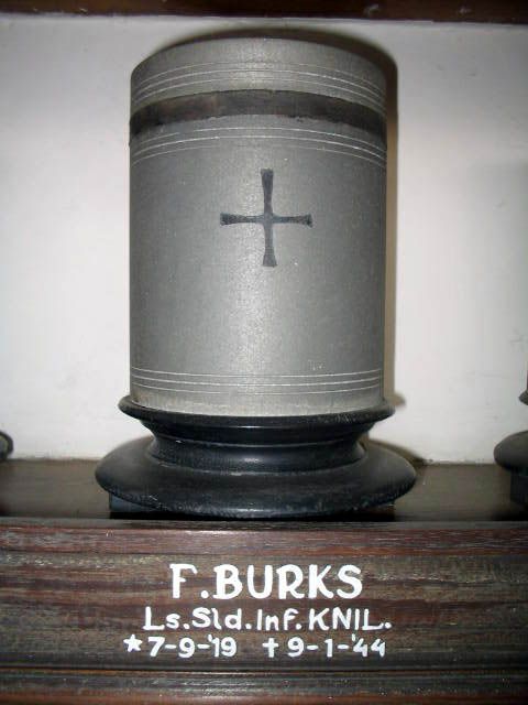 Afbeelding van graf of monument van Franciscus Burks