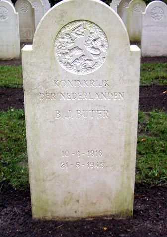 Afbeelding van graf of monument van Barend Jan Buter