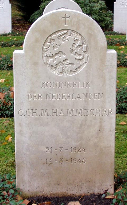 Afbeelding van graf of monument van Cornelis Christiaan Marie Hammecher