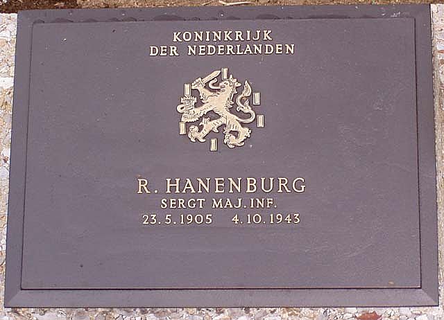 Afbeelding van graf of monument van Roelof Hanenburg