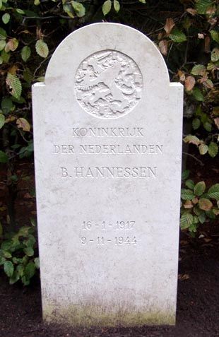 Afbeelding van graf of monument van Barend Hannessen