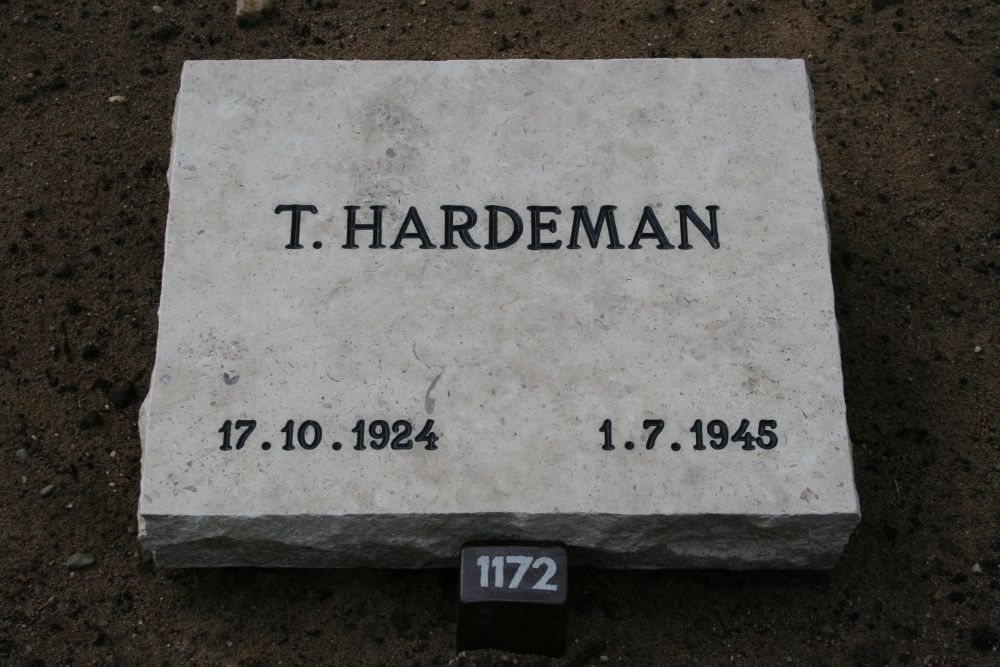 Afbeelding van graf of monument van Teunis Hardeman