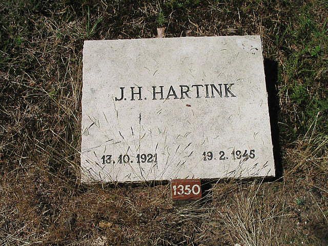Afbeelding van graf of monument van Johannes Hendrikus Hartink