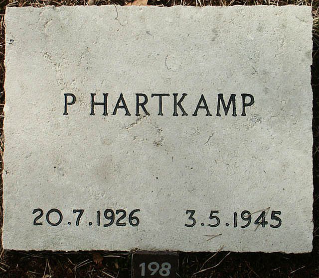 Afbeelding van graf of monument van Pieter Hartkamp