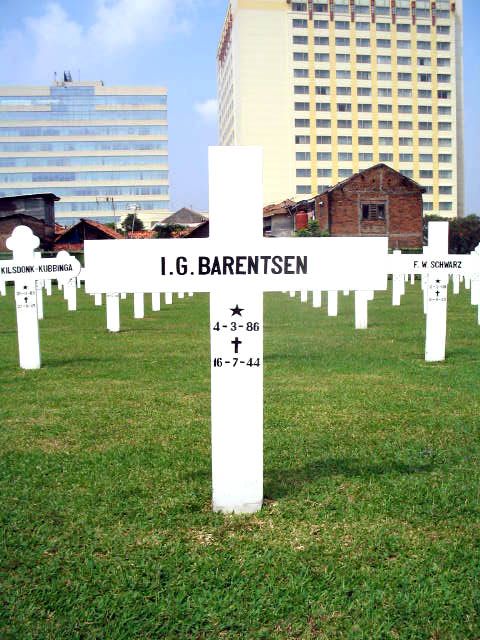 Afbeelding van graf of monument van Izaak Gerrit Barentsen