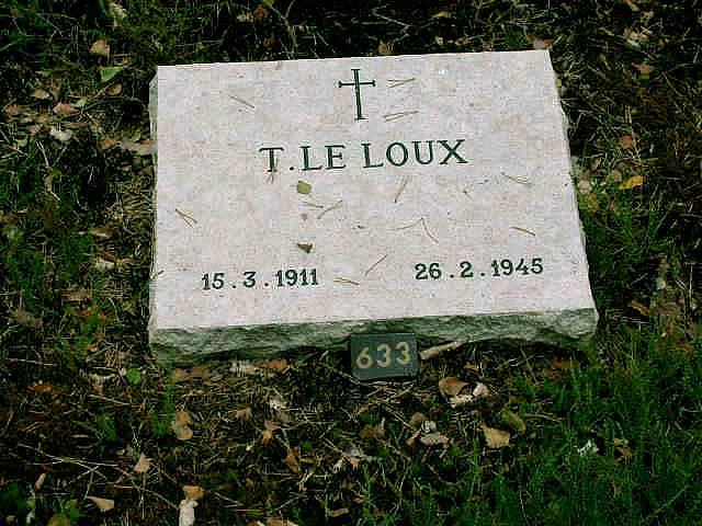 Afbeelding van graf of monument van Theodorus Le Loux