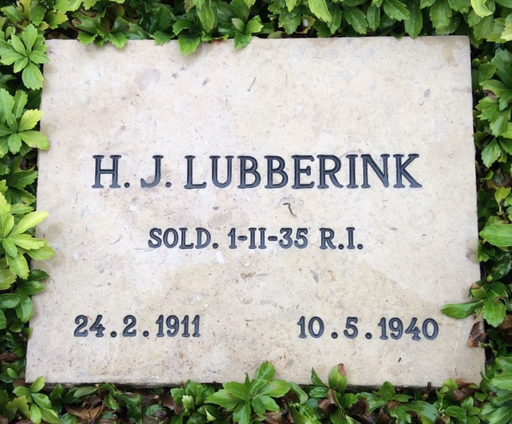 Afbeelding van graf of monument van Hendrik Jan Lubberink