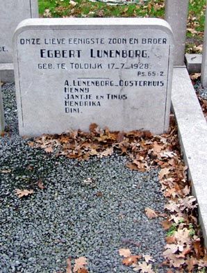 Afbeelding van graf of monument van Egbert Lunenborg