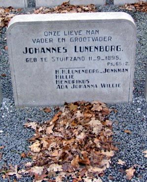 Afbeelding van graf of monument van Johannes Lunenborg