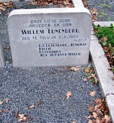 Afbeelding van graf of monument van Willem Lunenborg