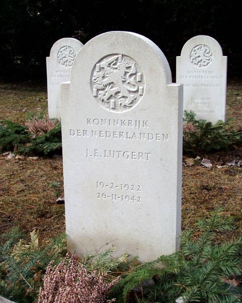 Afbeelding van graf of monument van Johan Ernst Lutgert