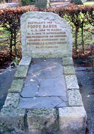 Afbeelding van graf of monument van Foppe Baron