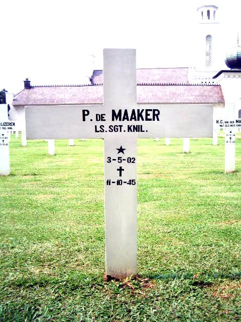 Afbeelding van graf of monument van Pieter de Maaker