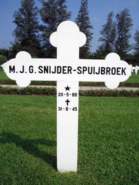 Afbeelding van graf of monument van Maria Josina Geertruida Snijder-Spuijbroek