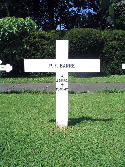 Afbeelding van graf of monument van Paul Ferdinand Barre