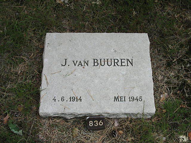 Afbeelding van graf of monument van Jan van Buuren