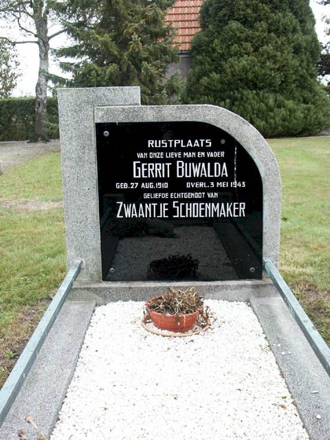Afbeelding van graf of monument van Gerrit Buwalda
