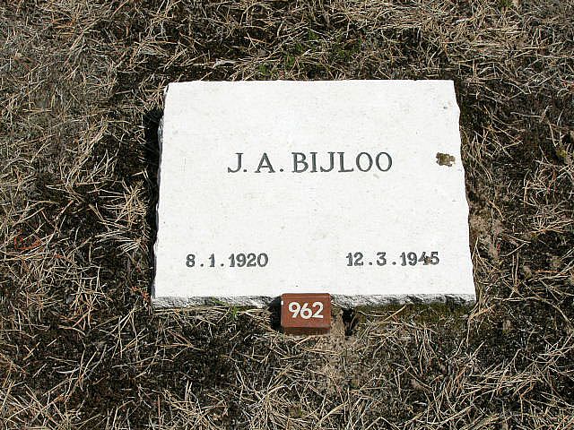 Afbeelding van graf of monument van Jan Antonie Bijloo
