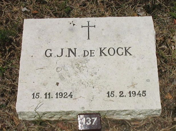 Afbeelding van graf of monument van Gerardus Johannes Norbertus de Kock