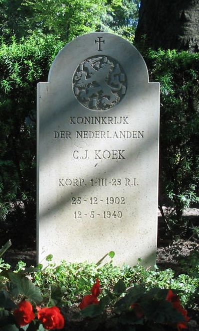 Afbeelding van graf of monument van Cornelis Jacobus Koek
