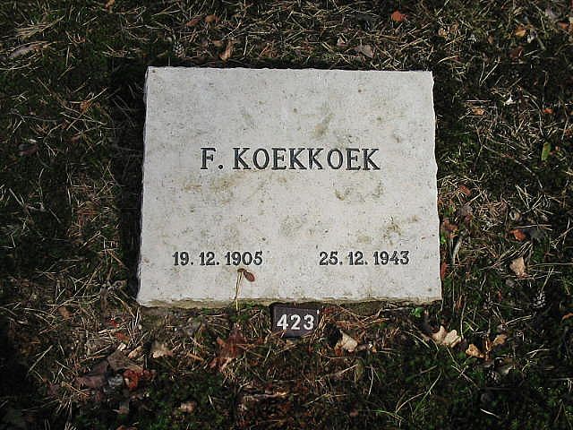 Afbeelding van graf of monument van François Koekkoek