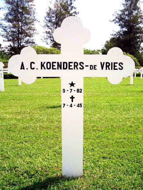 Afbeelding van graf of monument van Alida Catharina Koenders-de Vries
