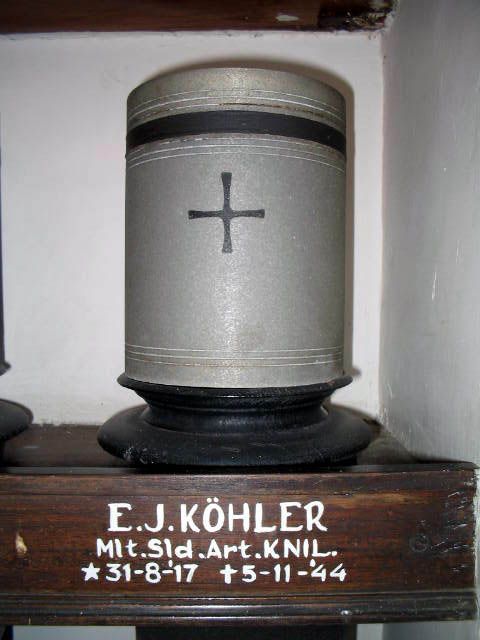 Afbeelding van graf of monument van Eduard Jozef Köhler