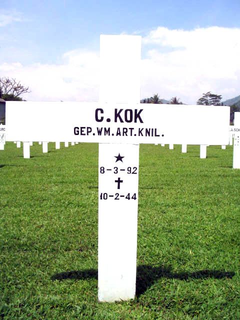 Afbeelding van graf of monument van Cornelis Kok