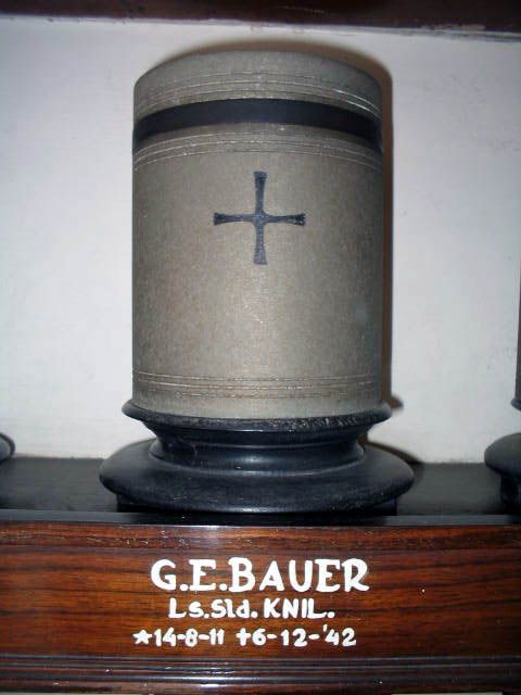 Afbeelding van graf of monument van George Ernst Bauer