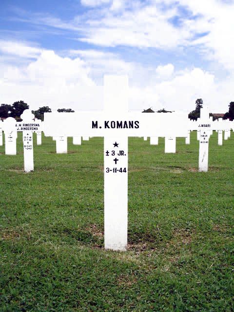 Afbeelding van graf of monument van M. Komans